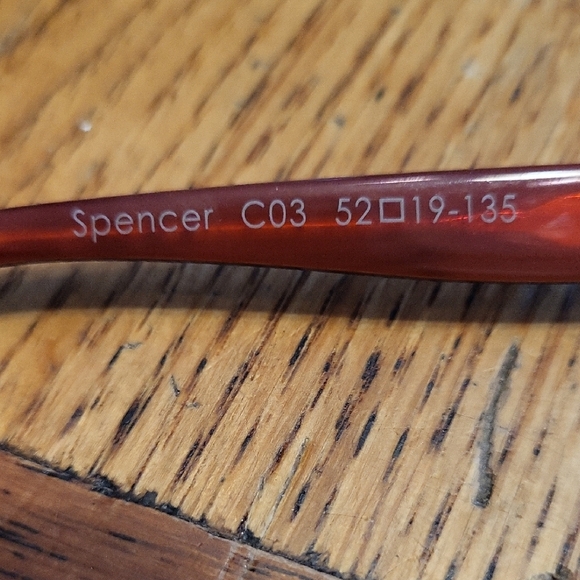 Nicole Miller Burgundy Sunglasses - Picture 3 of 7